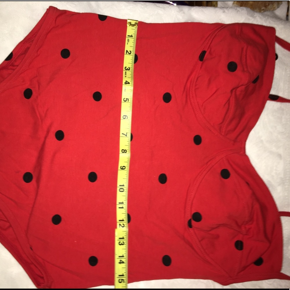 Red bodysuit - Picture 8 of 16